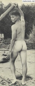 sweet nude vintage boy